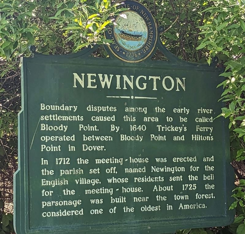Newington Marker image. Click for full size.