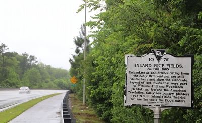 Inland Rice Fields Marker. Click for full size. Inland Rice Fields Marker image. Click for full size.