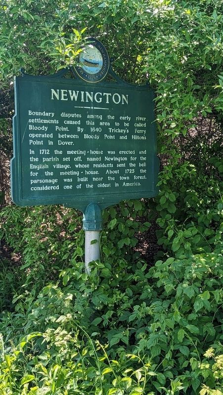 Newington Marker image. Click for full size.