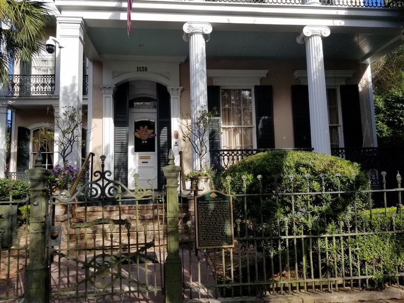 Rogers Voorhies House Marker. Click for full size. Rogers Voorhies House Marker image. Click for full size.