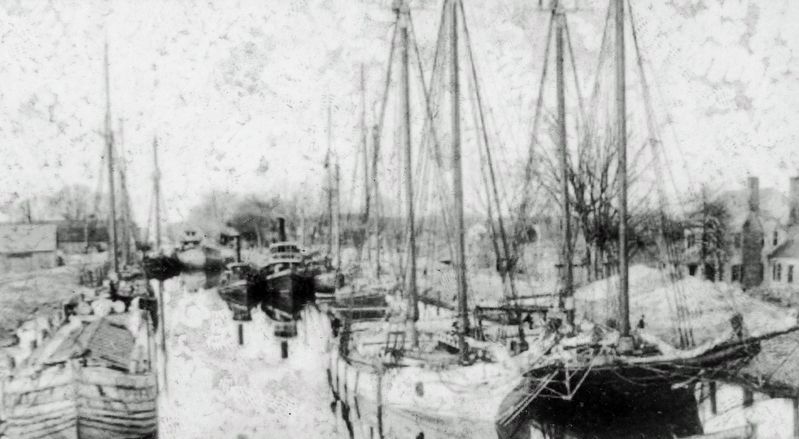 Marker detail: Canal Boat Traffic. Click for full size. Marker detail: Canal Boat Traffic image. Click for full size.