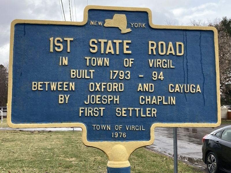 1st State Road Marker image. Click for full size.