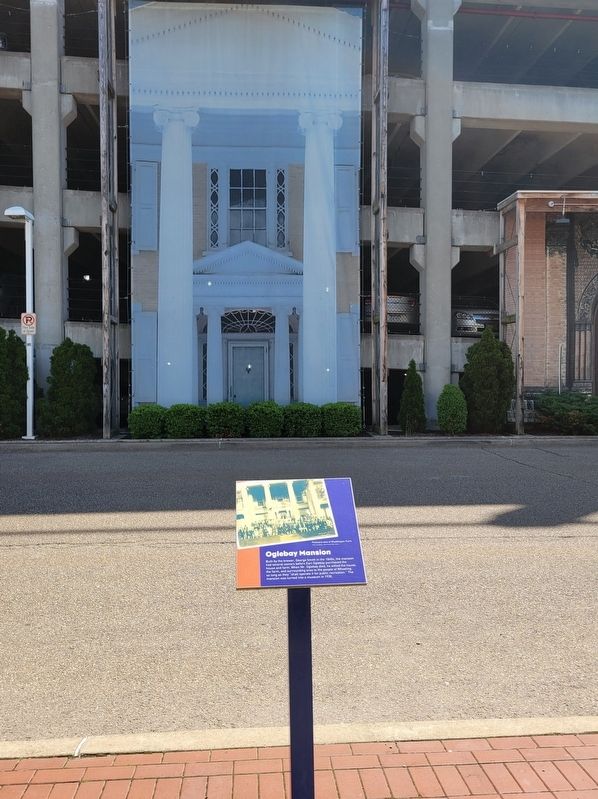Oglebay Mansion Marker. Click for full size. Oglebay Mansion Marker image. Click for full size.