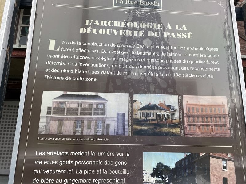 L'Archéologie à la Découverte du Passé Marker. Click for full size. L'Archéologie à la Découverte du Passé Marker image. Click for full size.