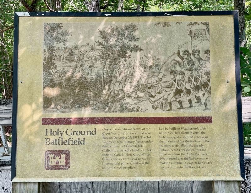 Holy Ground Battlefield Marker image. Click for full size.