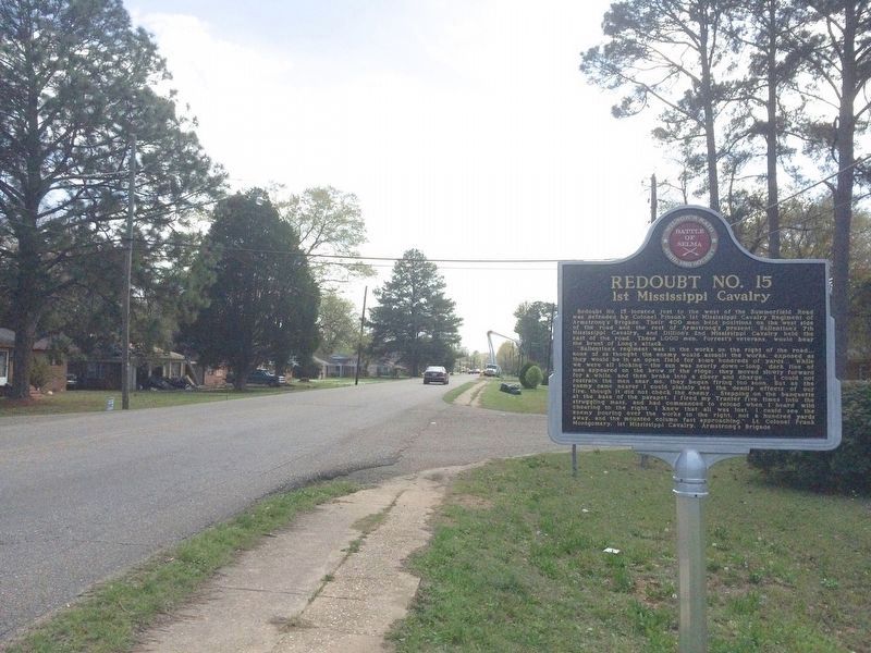Redoubt No. 15 Marker. Click for full size. Redoubt No. 15 Marker image. Click for full size.