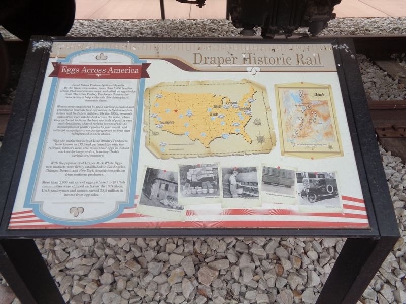 Eggs Across America Marker. Click for full size. Eggs Across America Marker image. Click for full size.