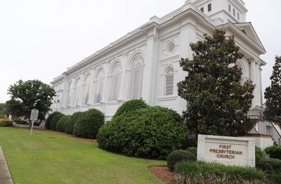 First Presbyterian Church Sumter Marker. Click for full size. First Presbyterian Church Sumter Marker image. Click for full size.
