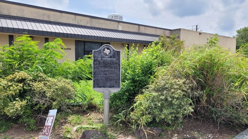 San Juan Townsite Marker. Click for full size. San Juan Townsite Marker image. Click for full size.