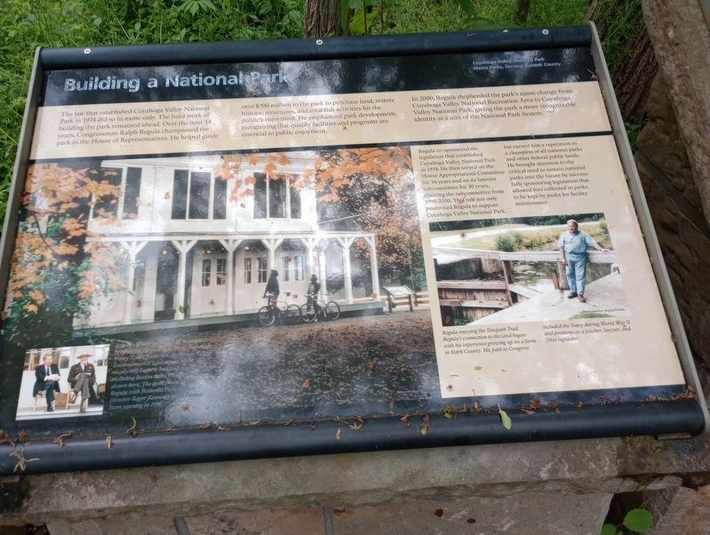 Building a National Park Marker. Click for full size. Building a National Park Marker image. Click for full size.