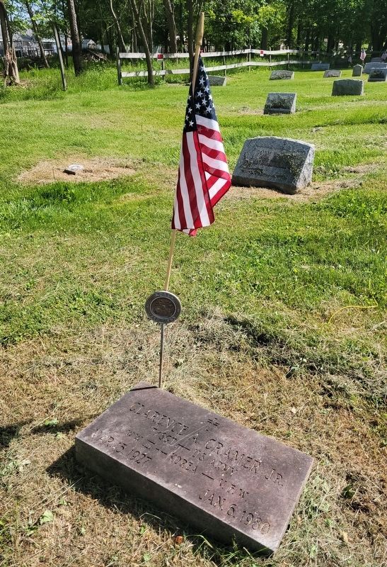 Grave of Clarence Cramer, Jr. image. Click for full size.