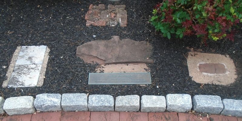 Independence Garden South Carolina Marker and Stones image. Click for full size.