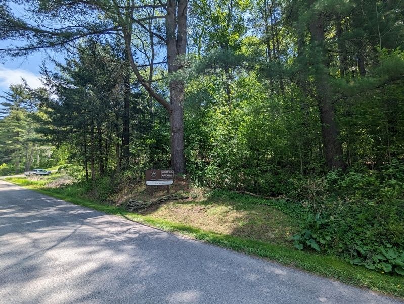 Site of Camp Sizerville Marker image. Click for full size.
