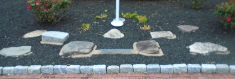 Independence Garden Pennsylvania Marker and Stones image. Click for full size.