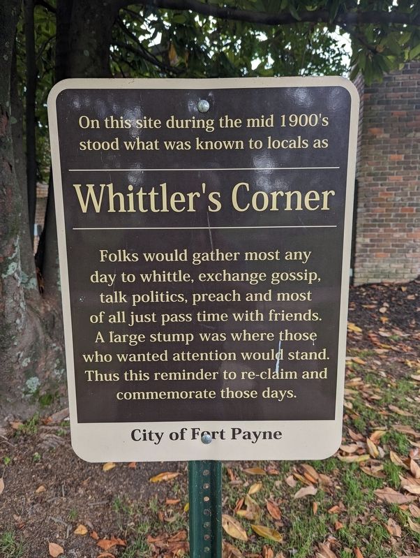 Whittler's Corner Marker image. Click for full size.