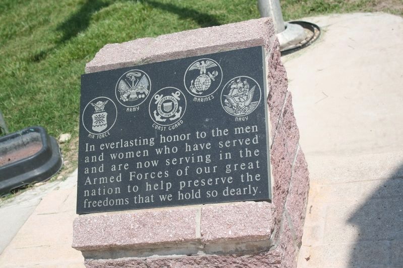 Veterans Memorial. Click for full size. Veterans Memorial image. Click for full size.