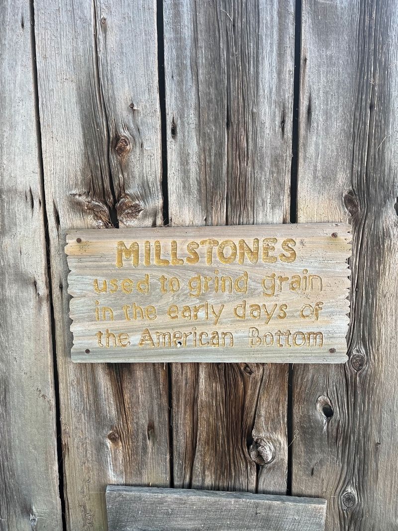 Millstones Marker. Click for full size. Millstones Marker image. Click for full size.