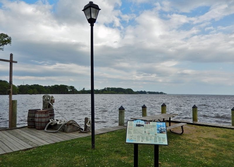 Sea Port Fame Brings Famous Forefathers Marker image. Click for full size.