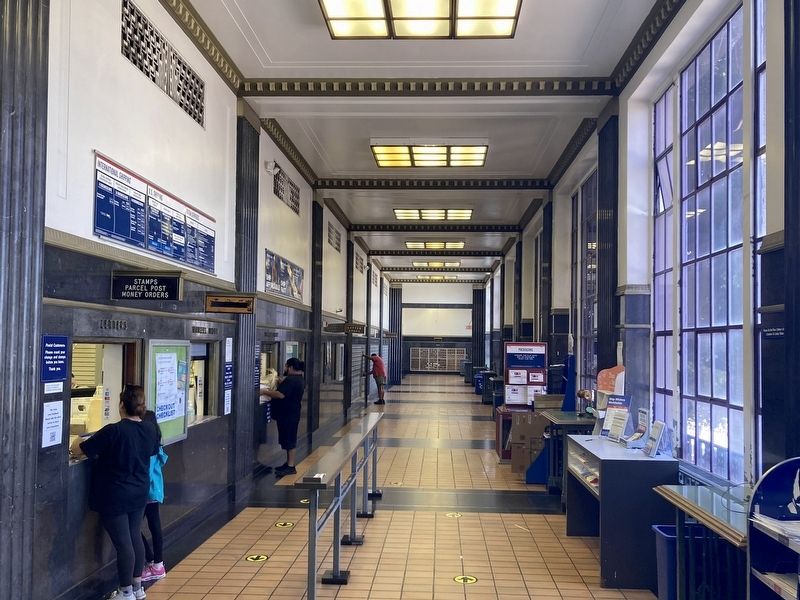 Post Office Lobby image. Click for full size.
