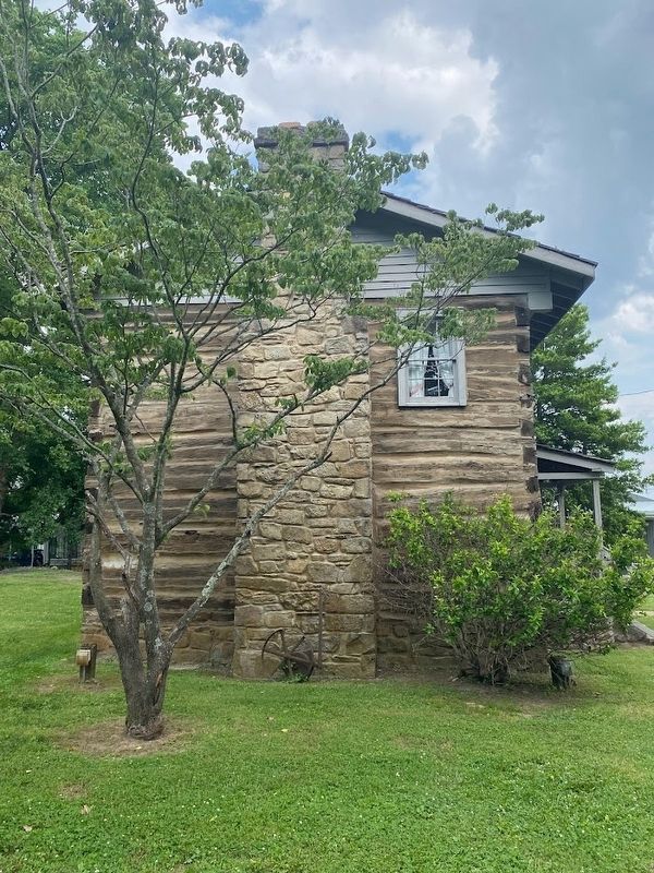 Left side of Johnston cabin. Click for full size. Left side of Johnston cabin image. Click for full size.