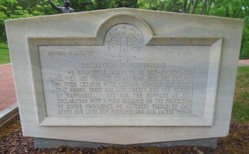 Chapel Circle Freedoms Marker image. Click for full size.