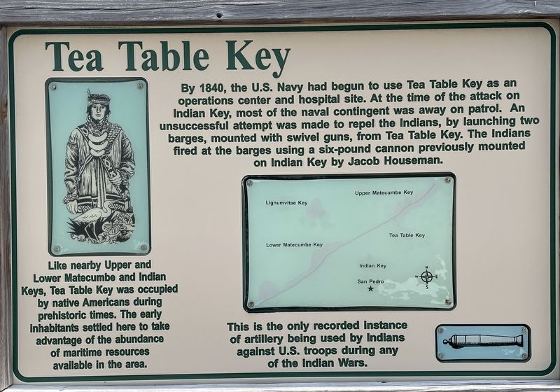 Tea Table Key Marker image. Click for full size.