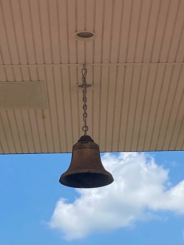 The Centerville Church of Christ Bell image. Click for full size.