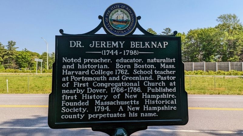 Dr. Jeremy Belknap (1744 - 1798) Marker image. Click for full size.