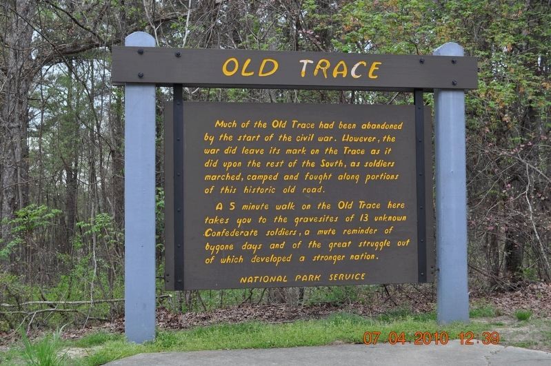 Old Trace Marker image. Click for full size.