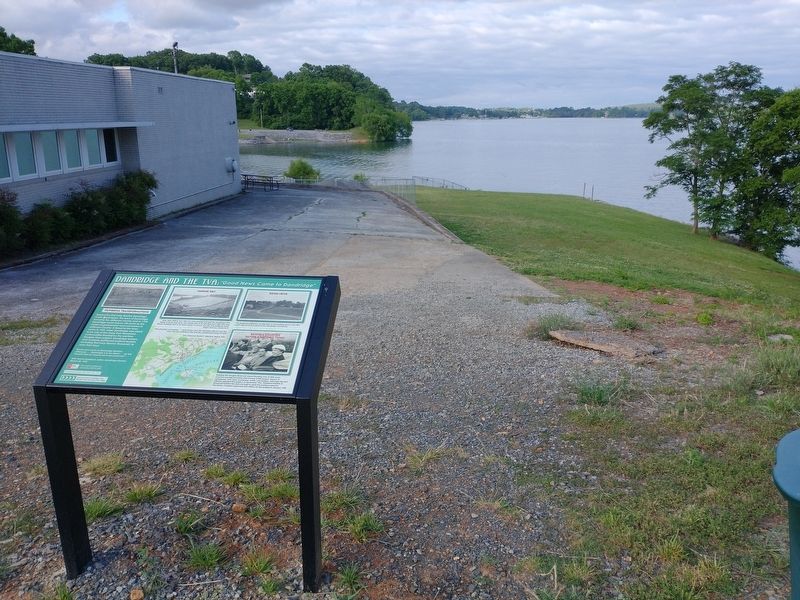 Dandridge and the TVA: �Good News Came to Dandridge� Marker image. Click for full size.