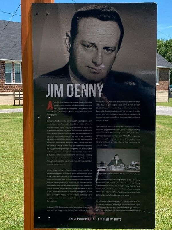 Jim Denny Marker image. Click for full size.