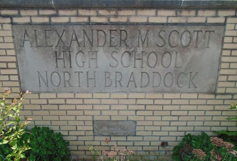 Alexander M. Scott High School Name/Date Stones. Click for full size. Alexander M. Scott High School Name/Date Stones image. Click for full size.