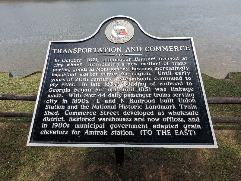 Transportation and Commerce Marker image. Click for full size.