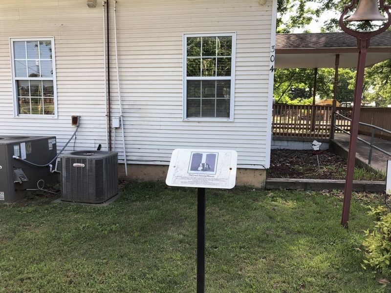 The Lowell Historical Museum Marker image. Click for full size.