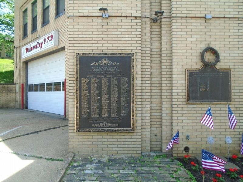 Great War Memorial and Last Call Markers image. Click for full size.