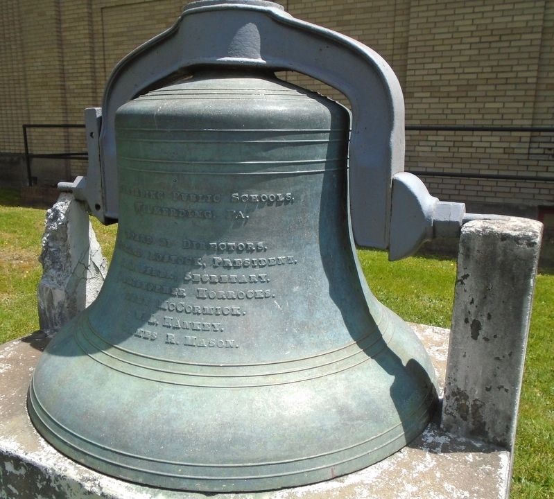 Wilmerding School Bell image. Click for full size.