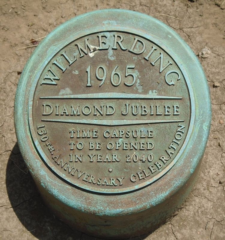 Wilmerding Diamond Jubilee Marker image. Click for full size.