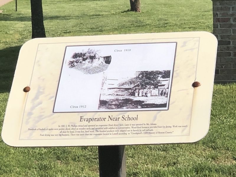 Evaporator Near School Marker image. Click for full size.