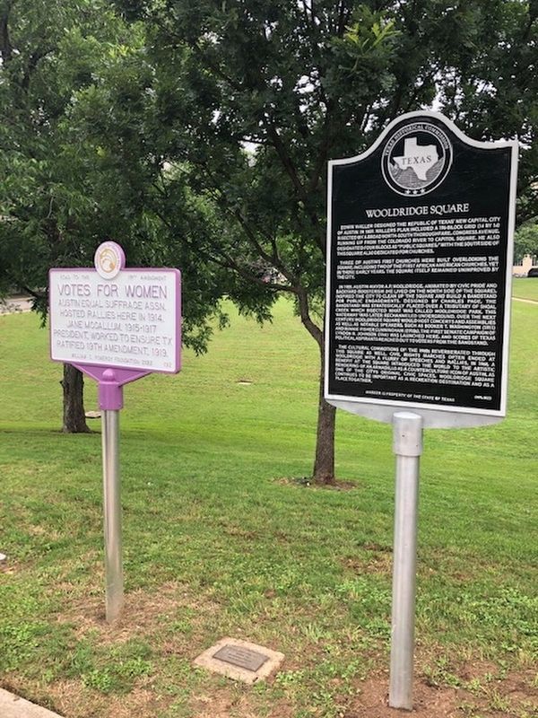 Wooldridge Square Marker. Click for full size. Wooldridge Square Marker image. Click for full size.