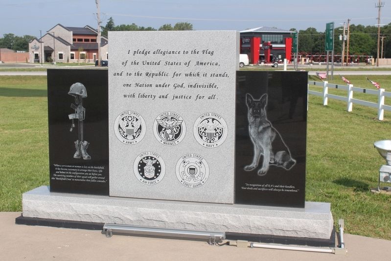 Neosho Patriot's Memorial image. Click for full size.