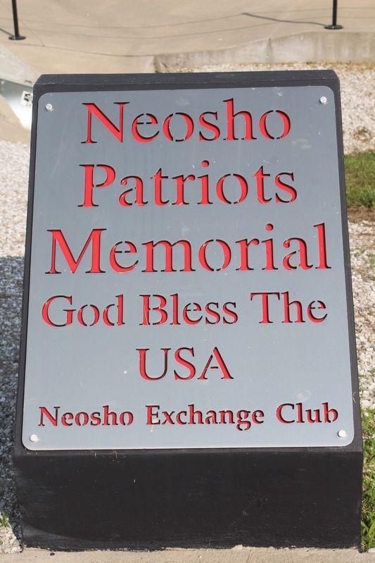 Neosho Patriot's Memorial image. Click for full size.