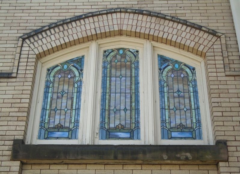 Wilmerding Preservation Society, former First UM Church Detail image. Click for full size.