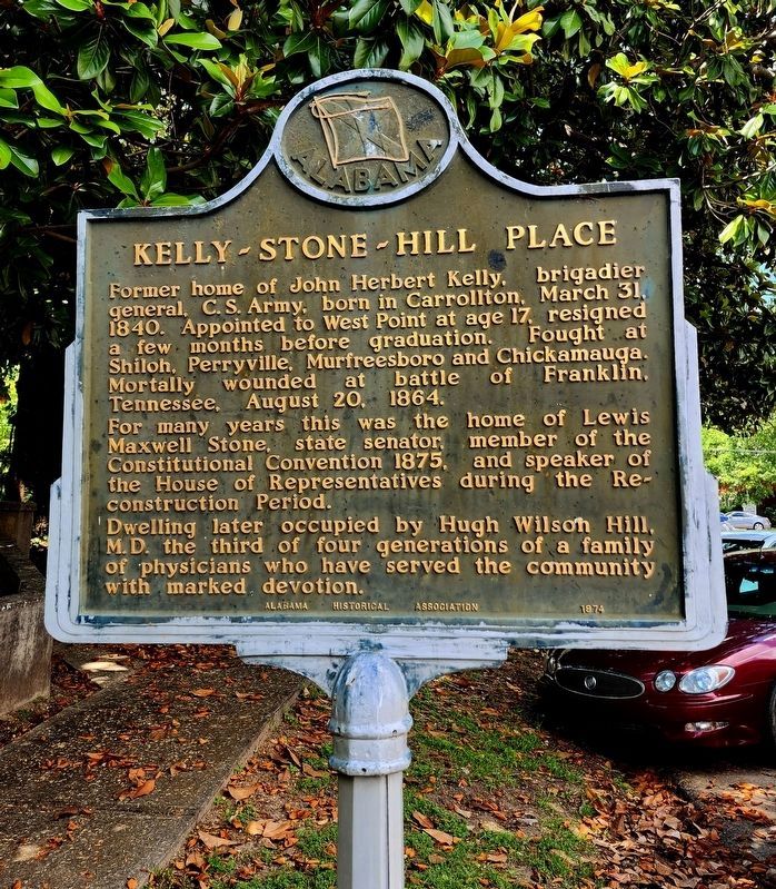 Kelly - Stone - Hill Place Marker. Click for full size. Kelly - Stone - Hill Place Marker image. Click for full size.