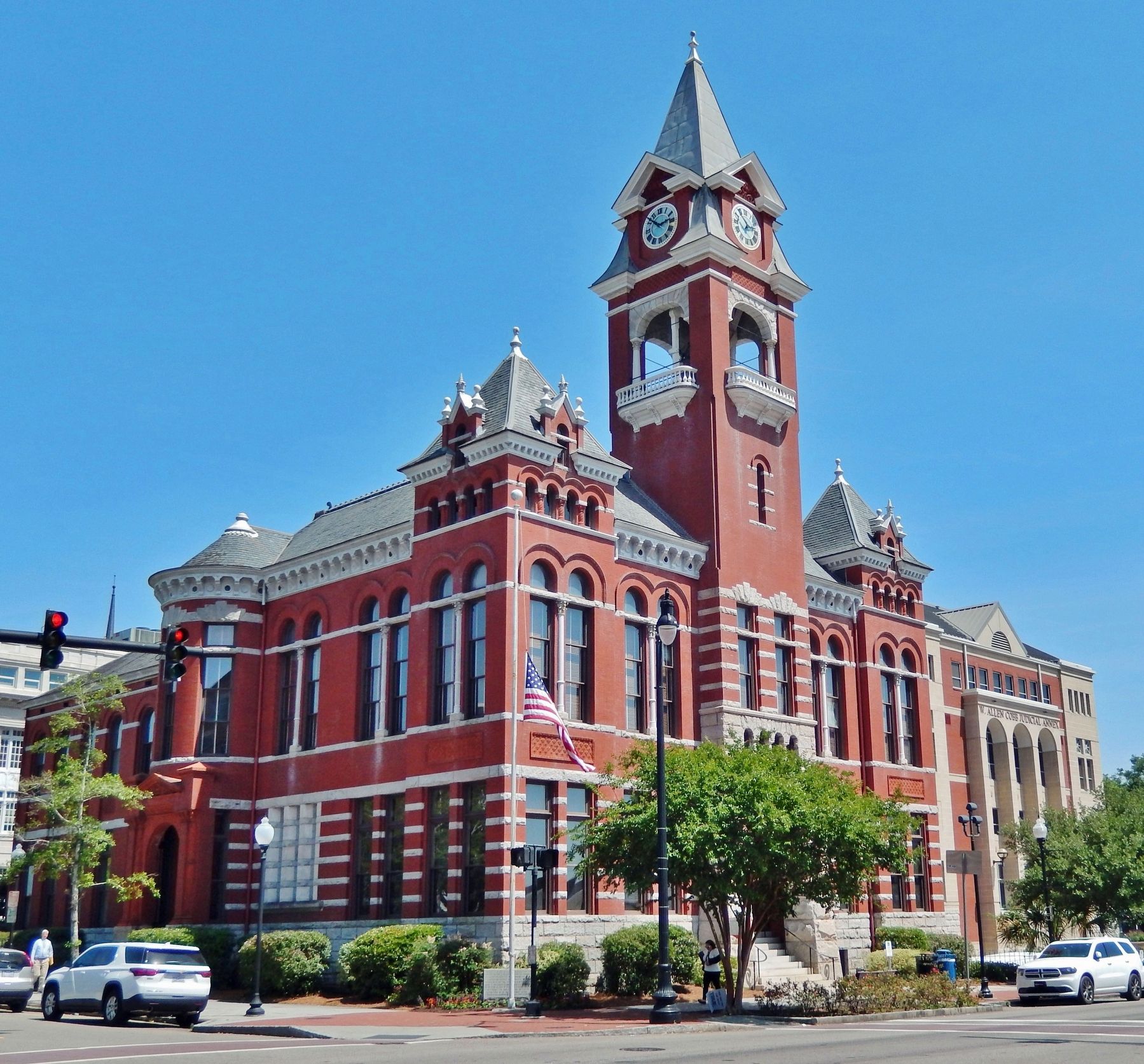 New Hanover County Courthouse (<i>northwest elevation</i>). Click for full size. New Hanover County Courthouse (<i>northwest elevation</i>) image. Click for full size.