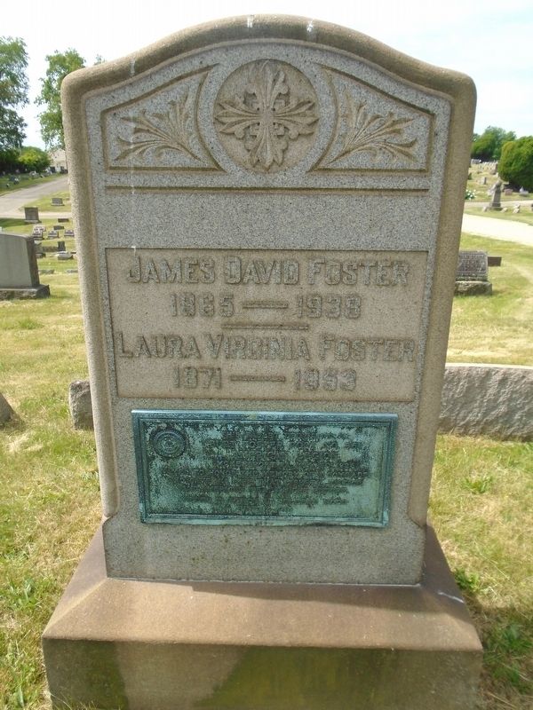 Burt Foster Marker. Click for full size. Burt Foster Marker image. Click for full size.