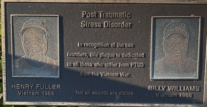 Post Traumatic Stress Disorder Marker image. Click for full size.