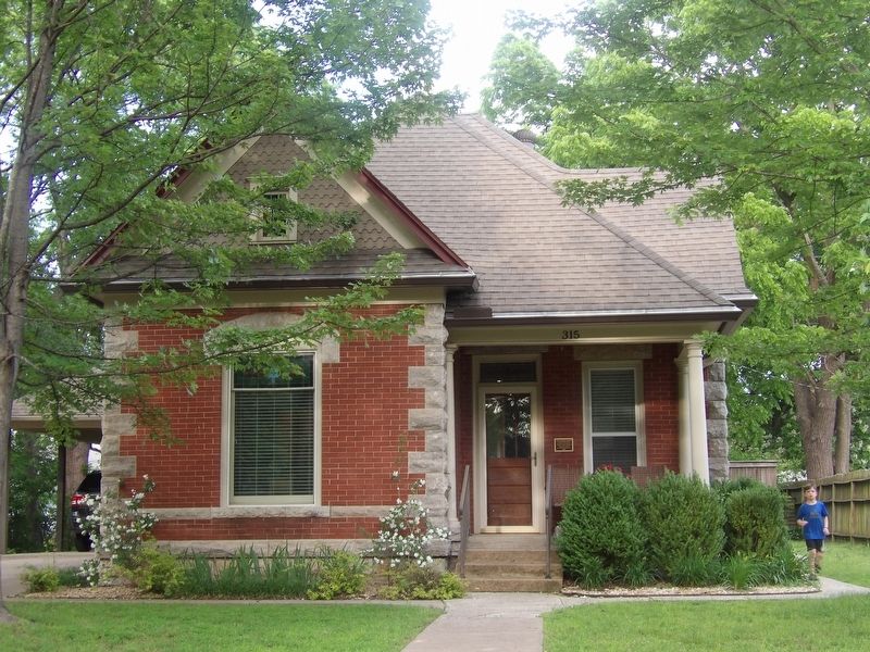 John Mylar House Marker. Click for full size. John Mylar House Marker image. Click for full size.