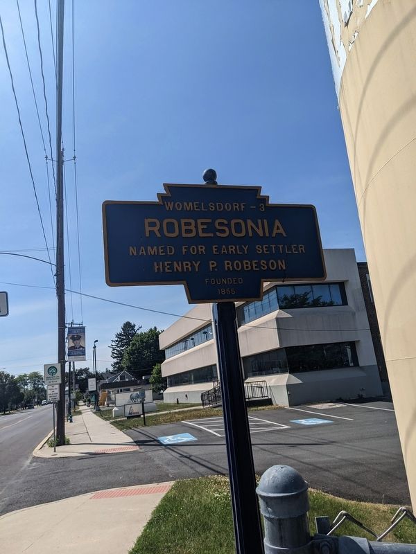 Robesonia Marker image. Click for full size.