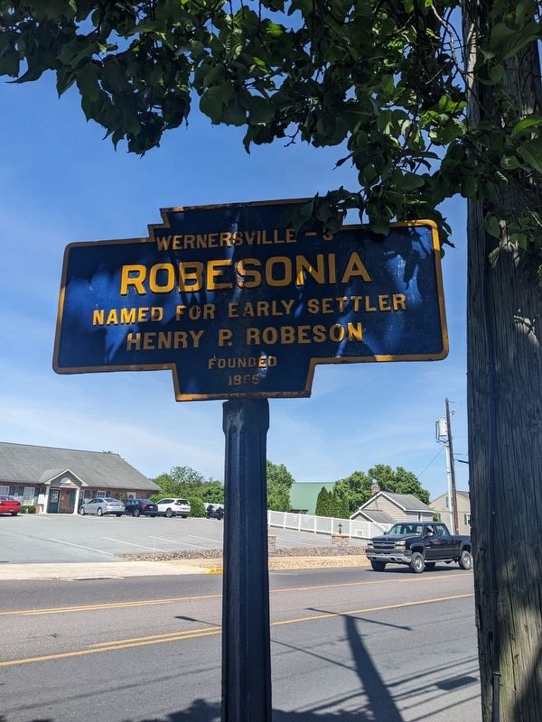 Robesonia Marker image. Click for full size.