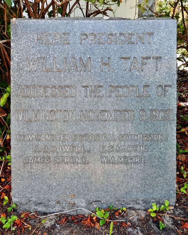President William H. Taft Marker image. Click for full size.